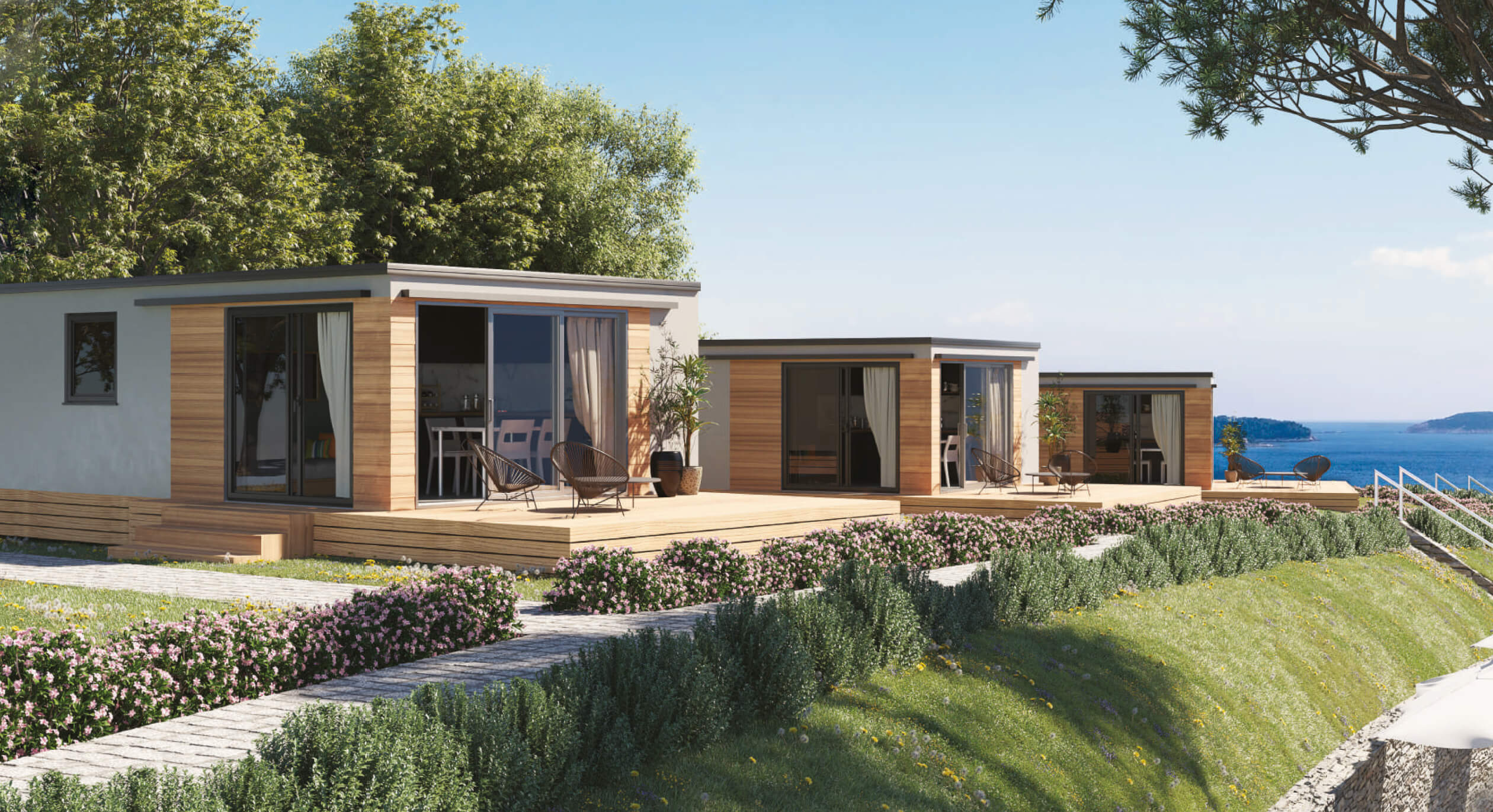 Montaža mobilnih kućica – Summer Beach Resort